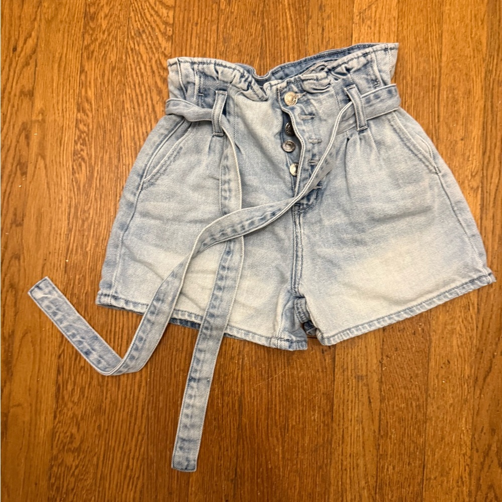 American eagle paper bag shorts